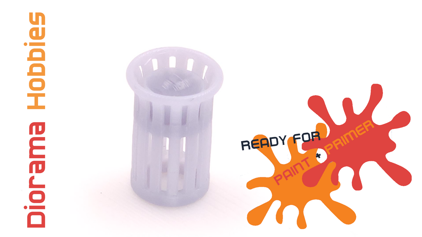 Slatted Ashtrays in HO, S and O Scales