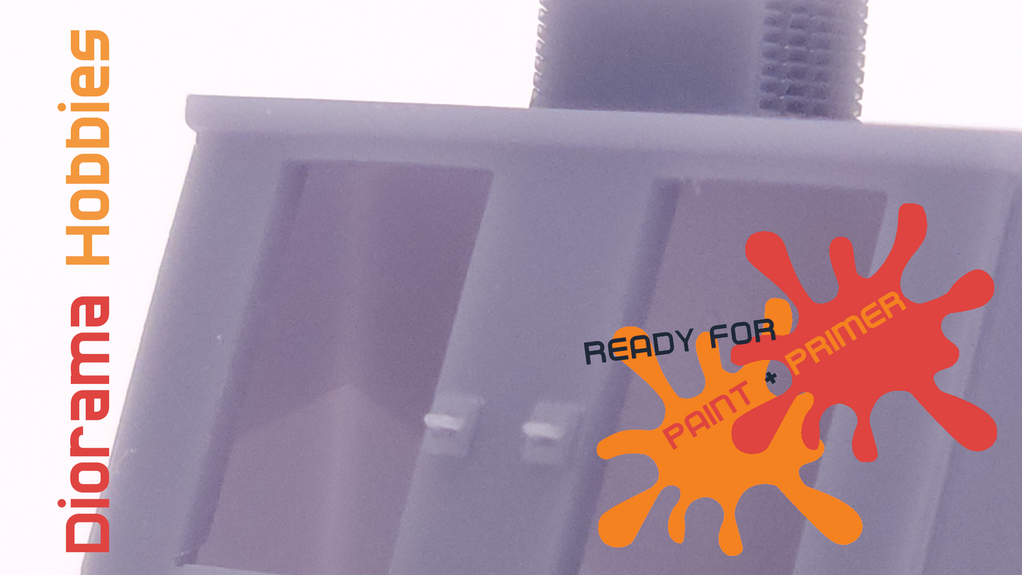 Ice Freezer Double Doors - HO, S and O Scales