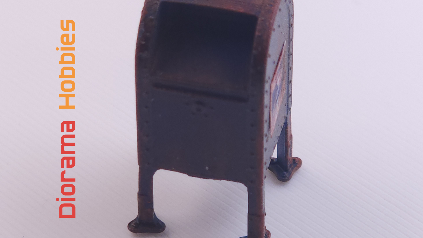 Letter Drop Box HO, S and O Scales (6 Pack)