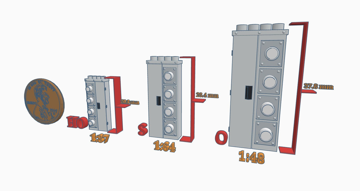 4 Meter Electric Distribution Panel Pack HO, S & O Scale