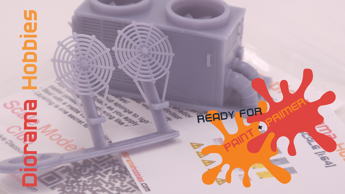 Rooftop Air Conditioner HO, S and O Scale