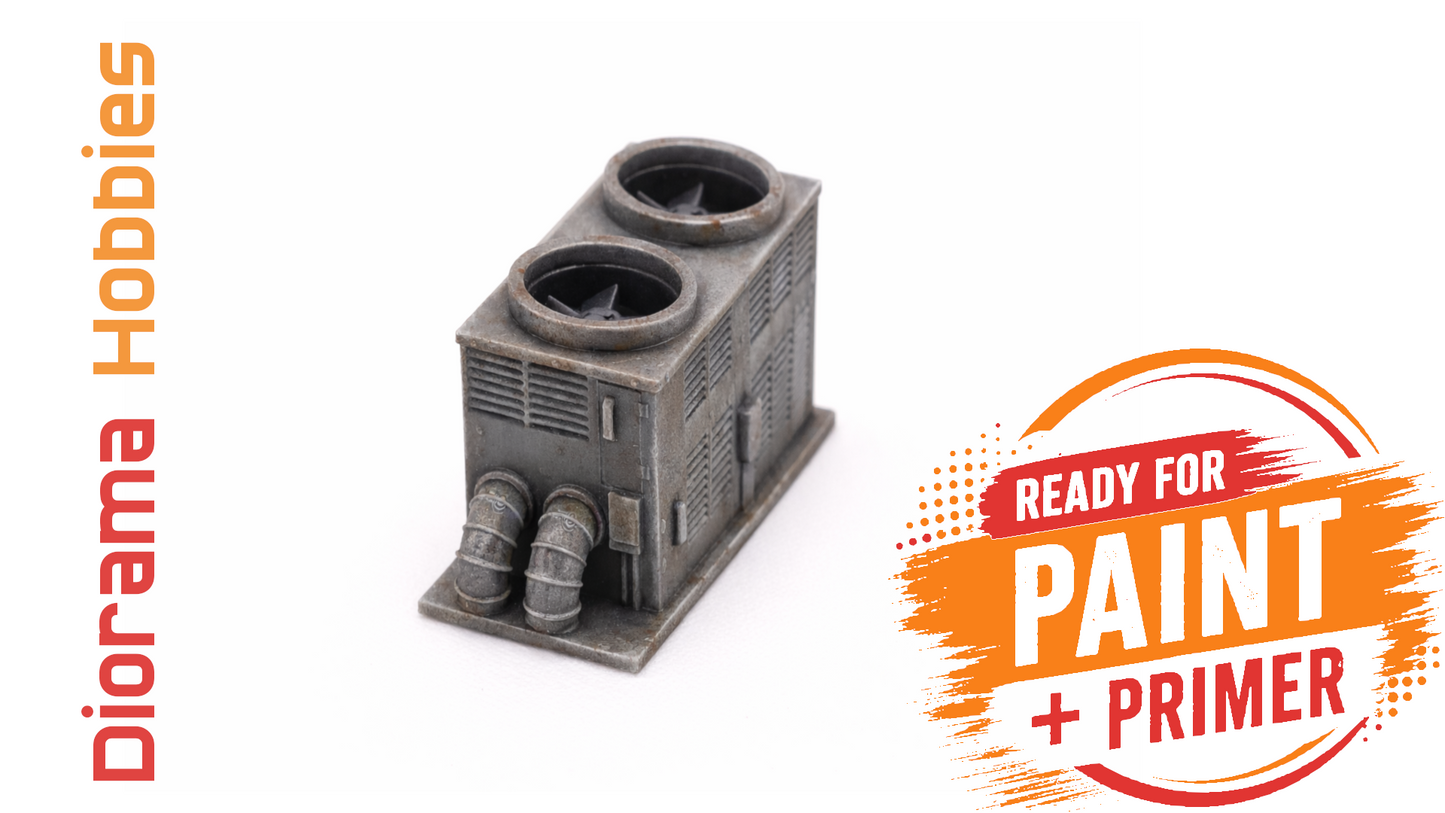 Rooftop Air Conditioner HO, N, S and O Scale