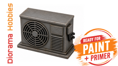 Wall Mounted Air Conditioner (6 pack) HO, N, S and O Scale