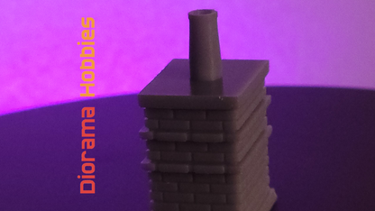 Clay Pot Chimney Single Stack - HO, S and O Scales
