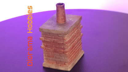 Clay Pot Chimney Single Stack - HO, S and O Scales