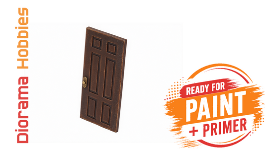 Classic Six-Panel Door - N, HO, S and O Scales
