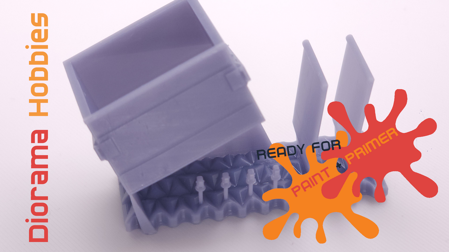 Dumpsters HO, N, S and O Scales