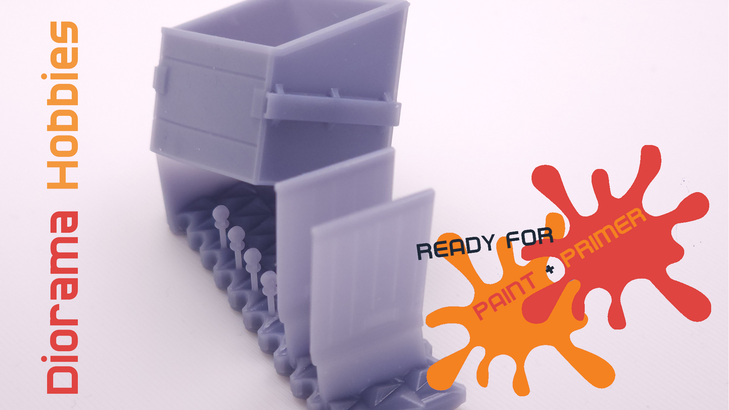 Dumpsters HO, N, S and O Scales