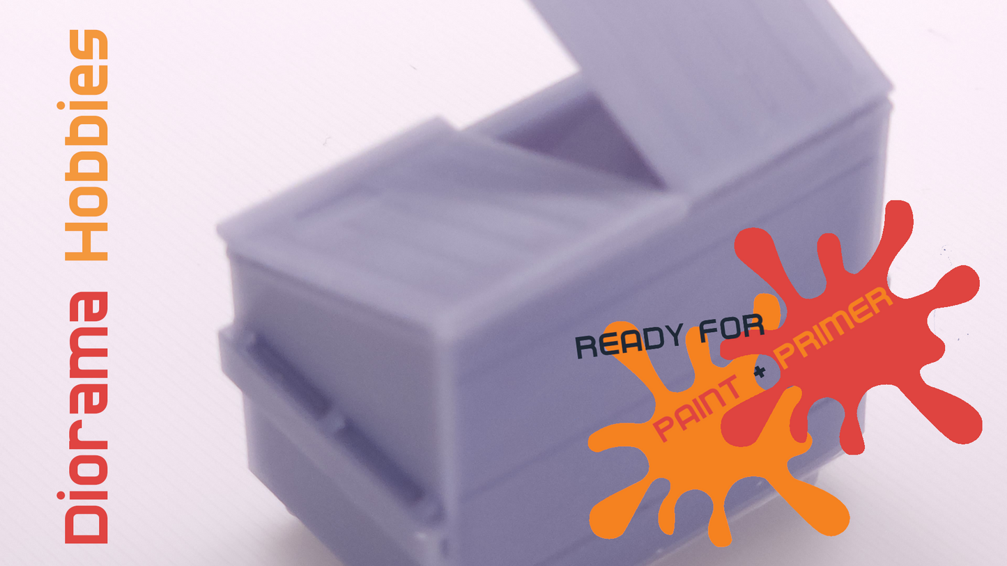 Dumpsters HO, N, S and O Scales