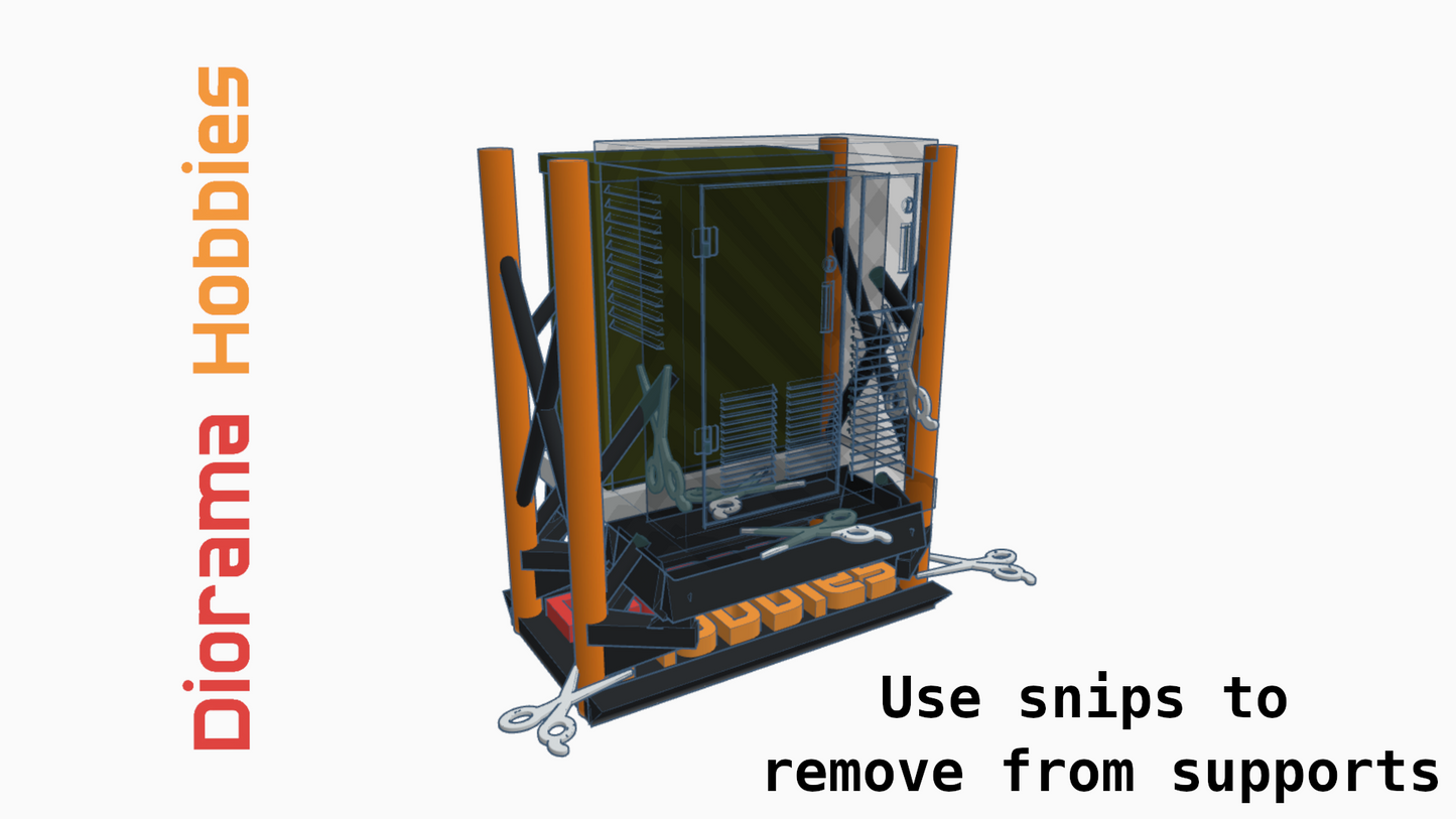 Electrical Distribution Transformer Boxes HO, S & O Scale