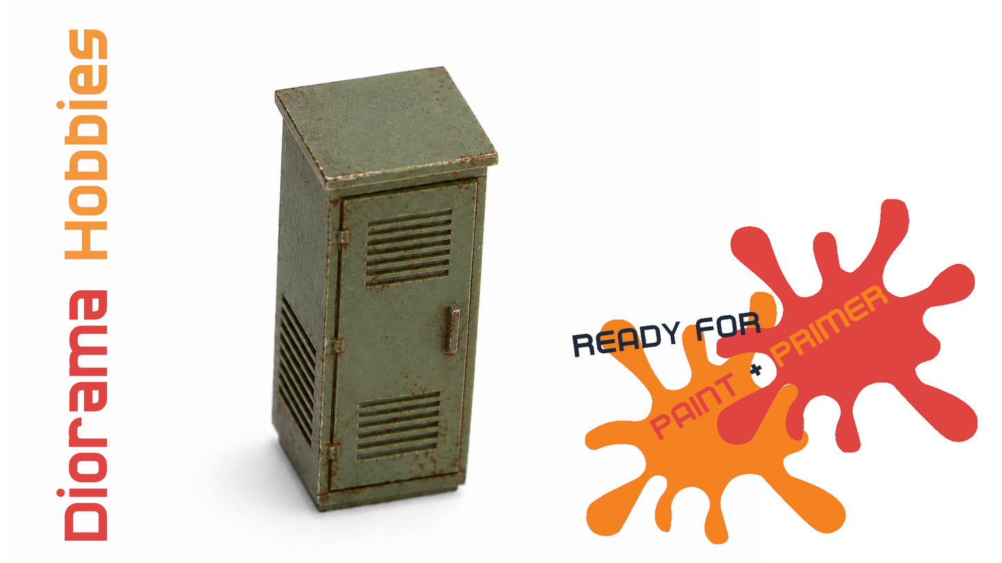 Electric Box [Utility Cabinet] - N, HO, S and O Scales