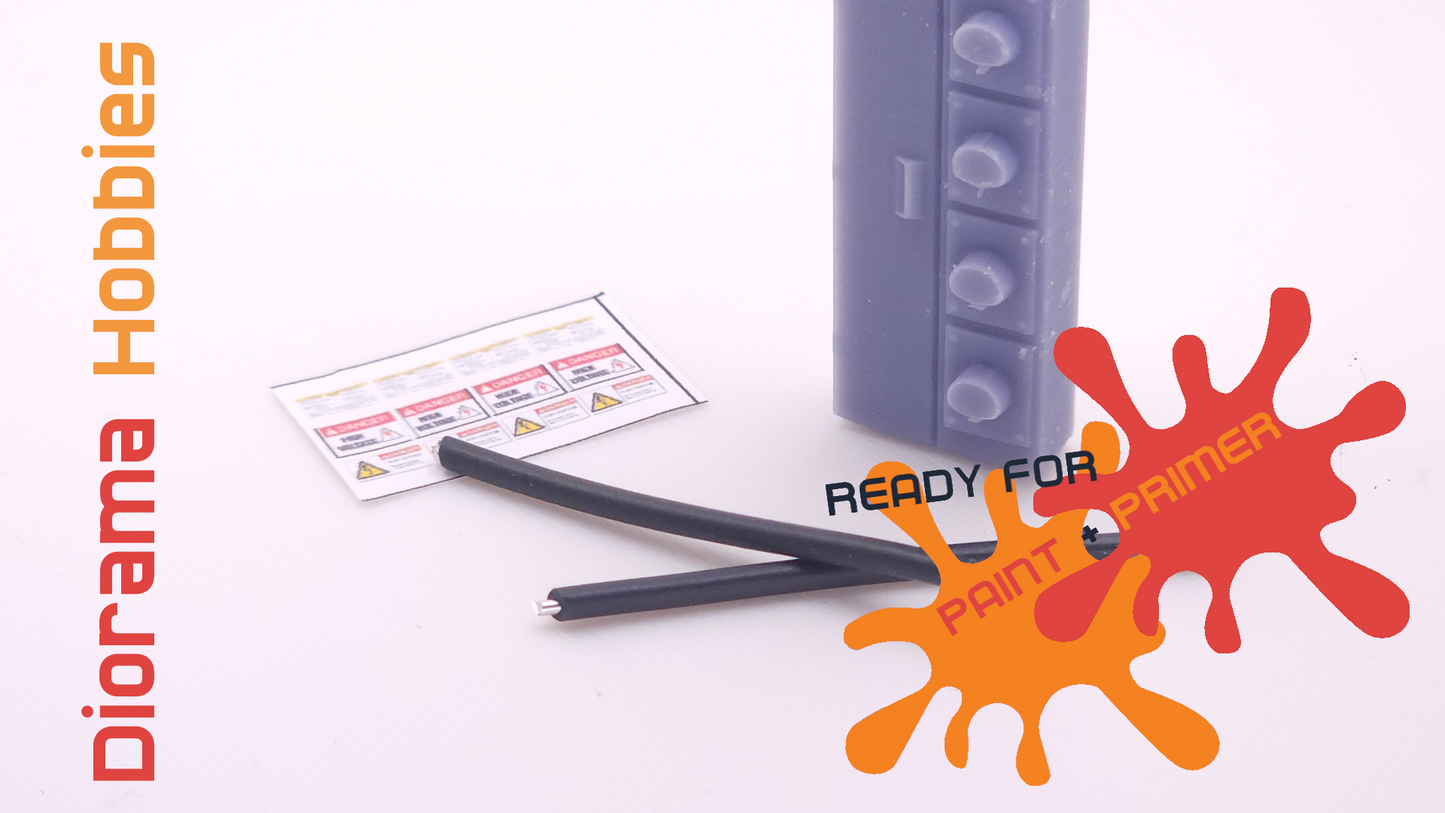 4 Meter Electric Distribution Panel Pack HO, S & O Scale