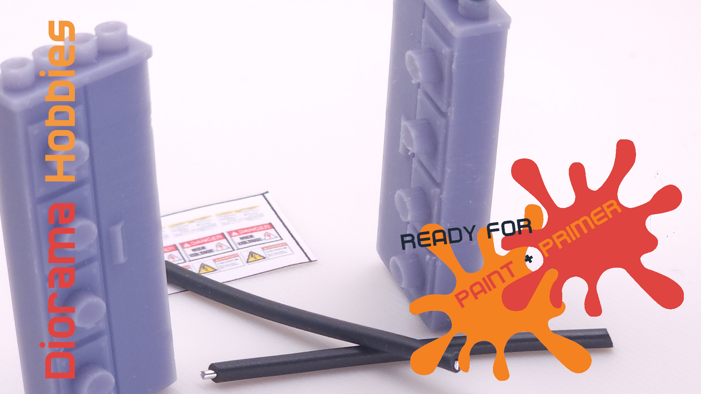 4 Meter Electric Distribution Panel Pack HO, S & O Scale