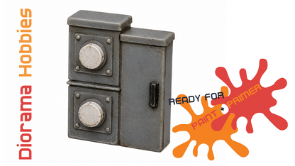 12 Piece Electric Meter Box N, HO, S and O Scales