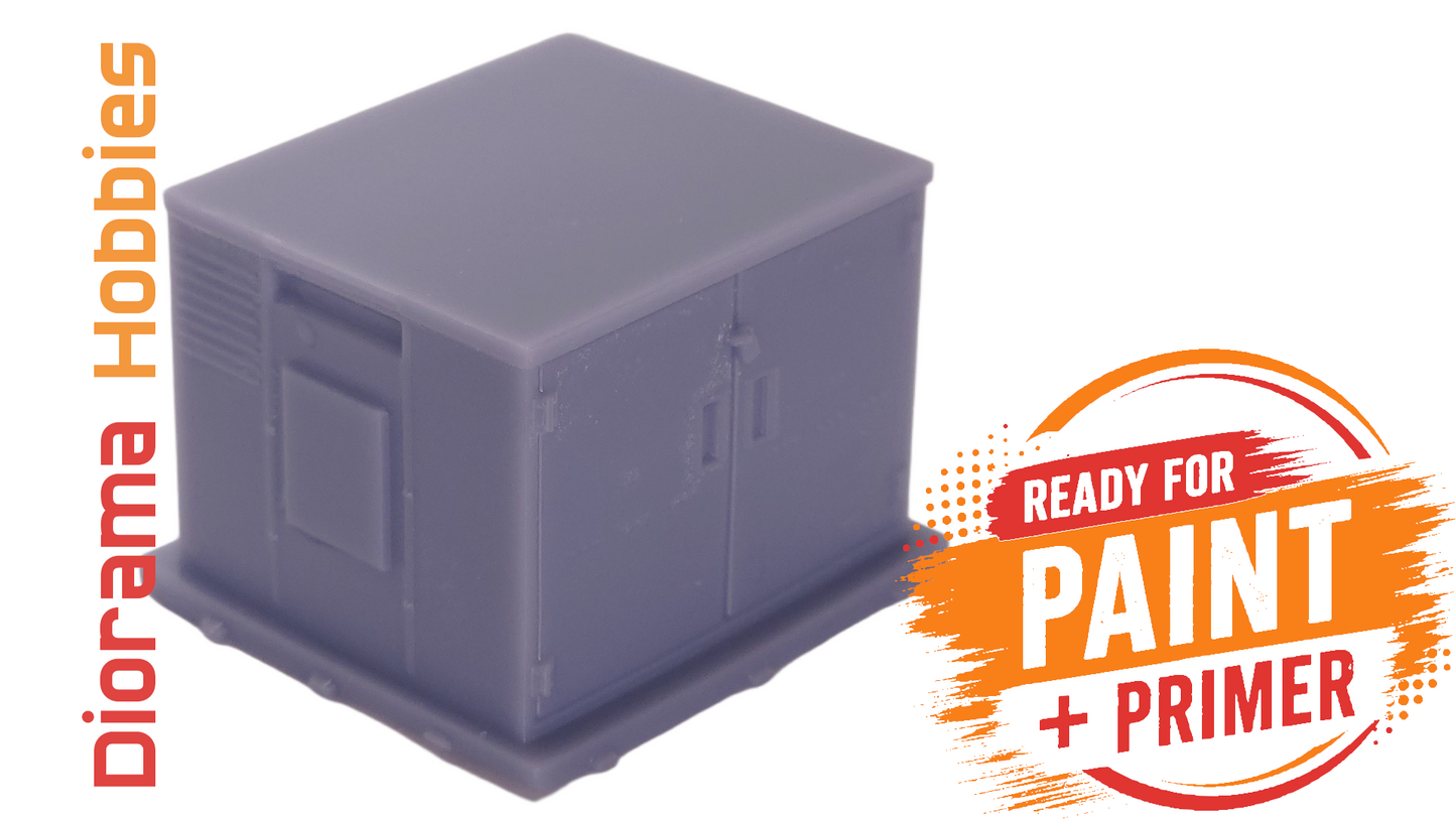 Pad-Mounted Electrical Transformer - N, HO, S and O Scales