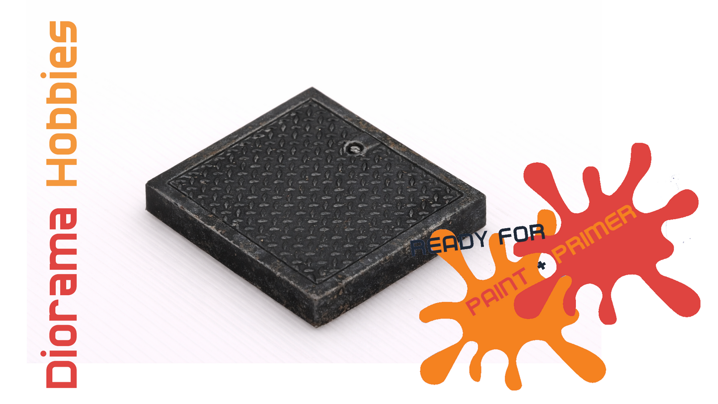 Sidewalk Access Door - N, HO, S and O Scales