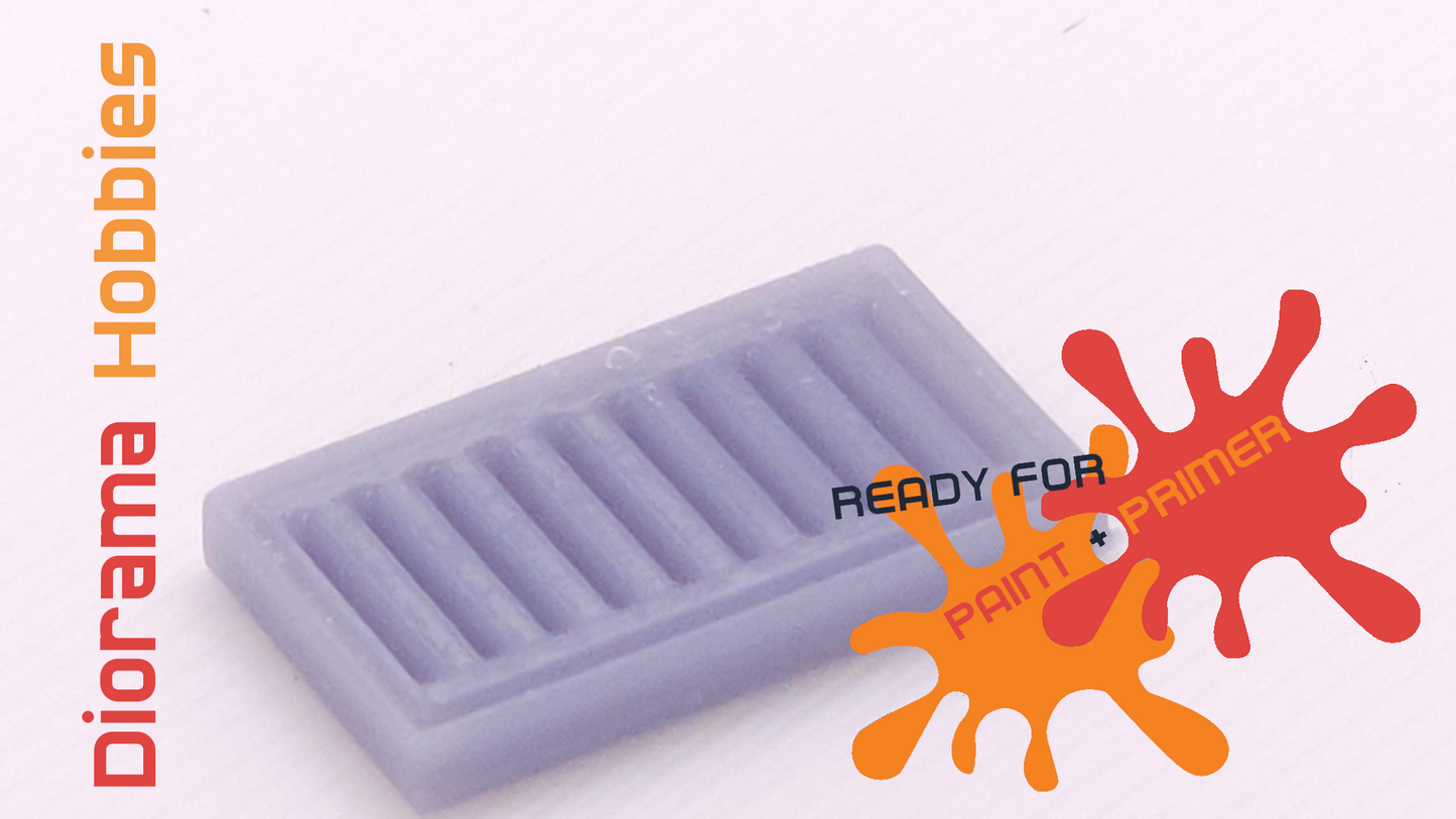 Storm Drain Grate - N, HO, S and O Scales