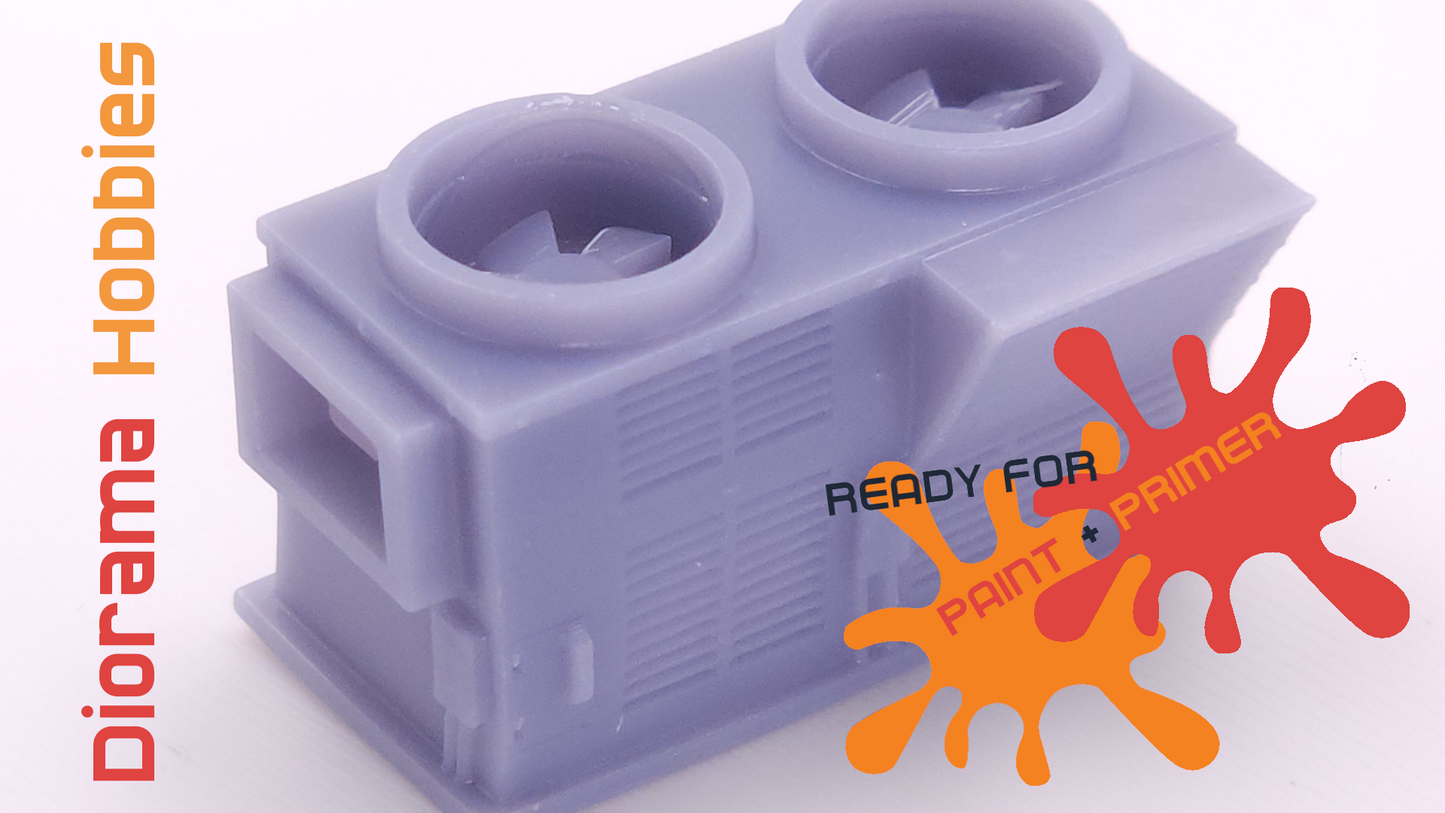 HVAC Kit 4 - Air Ducts & Air Conditioner HO Scale 1:87