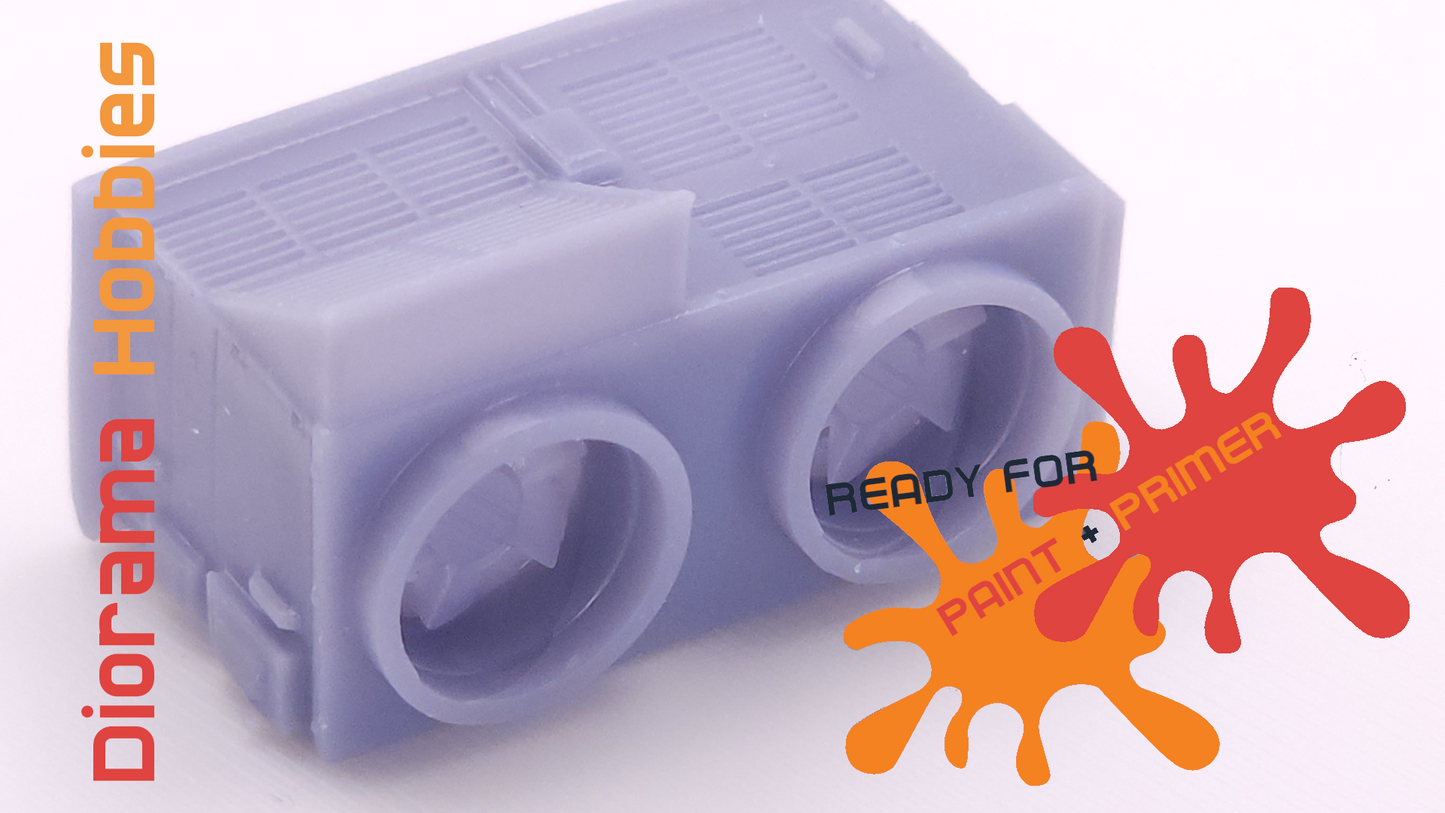 HVAC Kit 4 - Air Ducts & Air Conditioner HO Scale 1:87