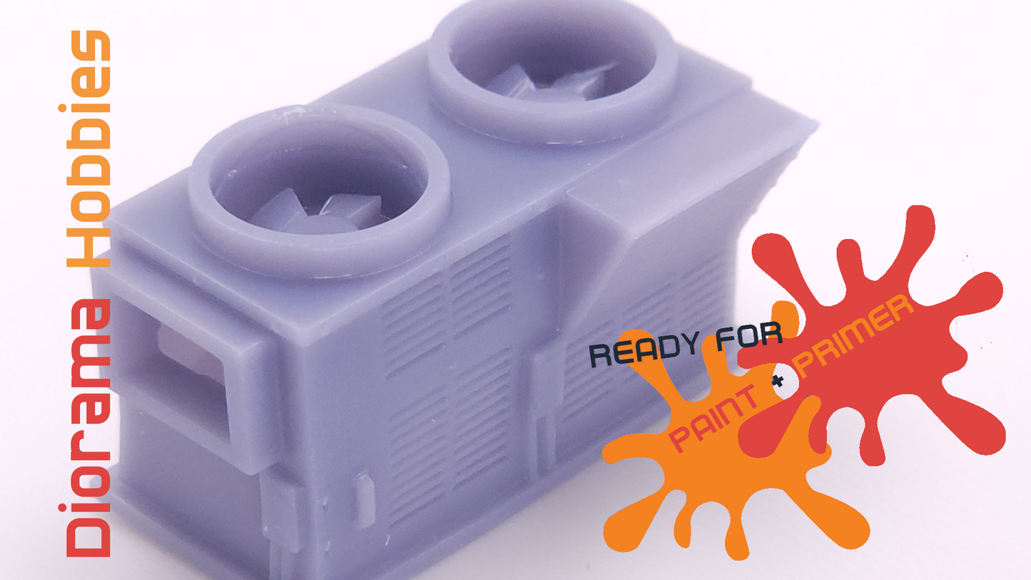 HVAC Kit 5 - Air Ducts & Air Conditioner HO Scale 1:87