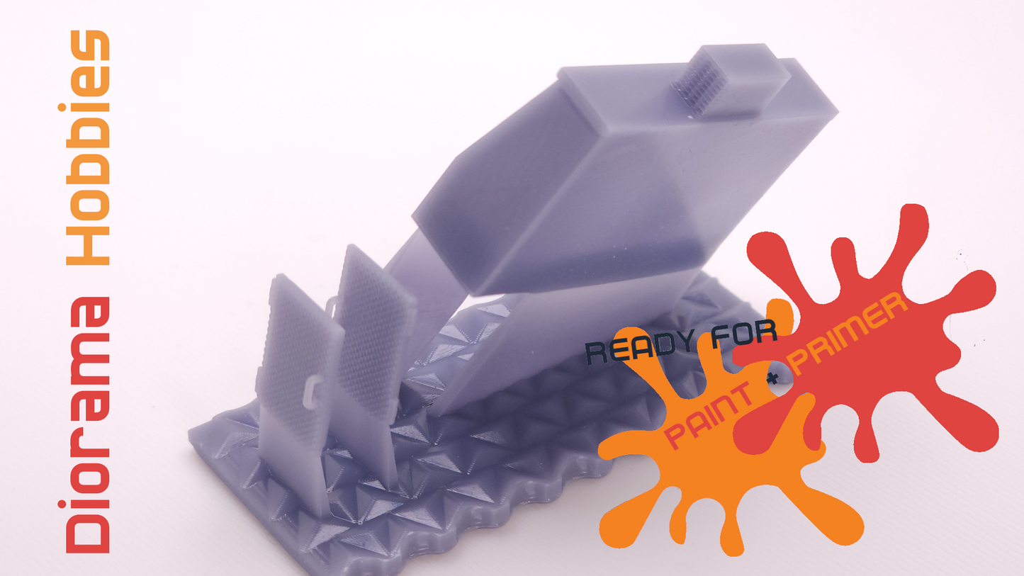 Ice Freezer Double Doors - HO, S and O Scales