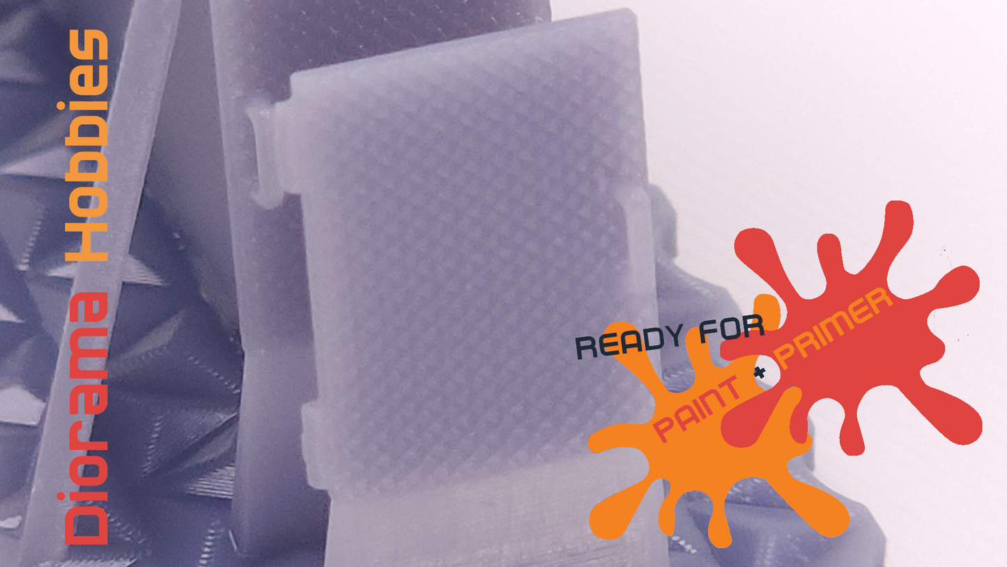 Ice Freezer Double Doors - HO, S and O Scales