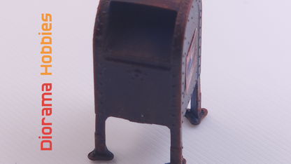 Letter Drop Box (Mailbox) HO, N, S and O Scales