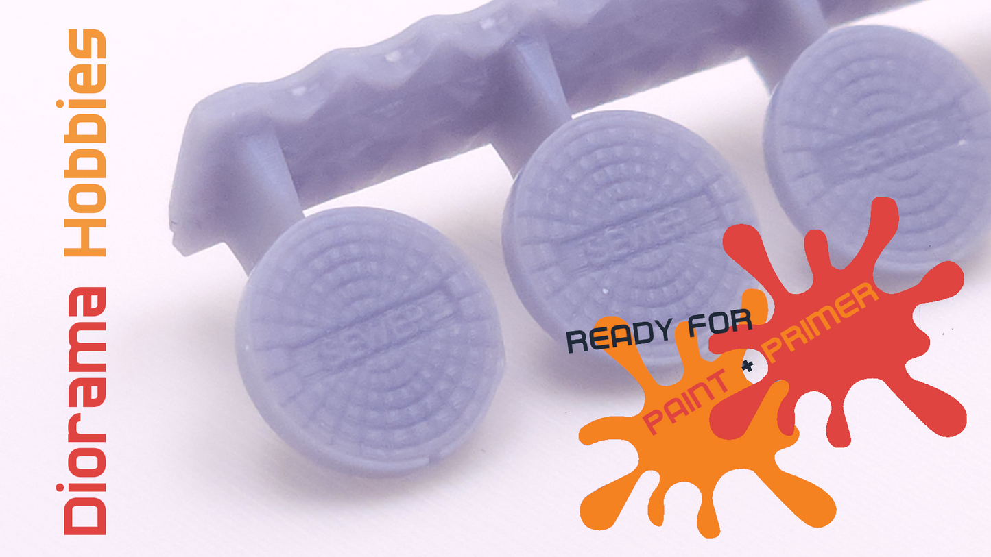 Manhole Covers HO, N, S and O Scales