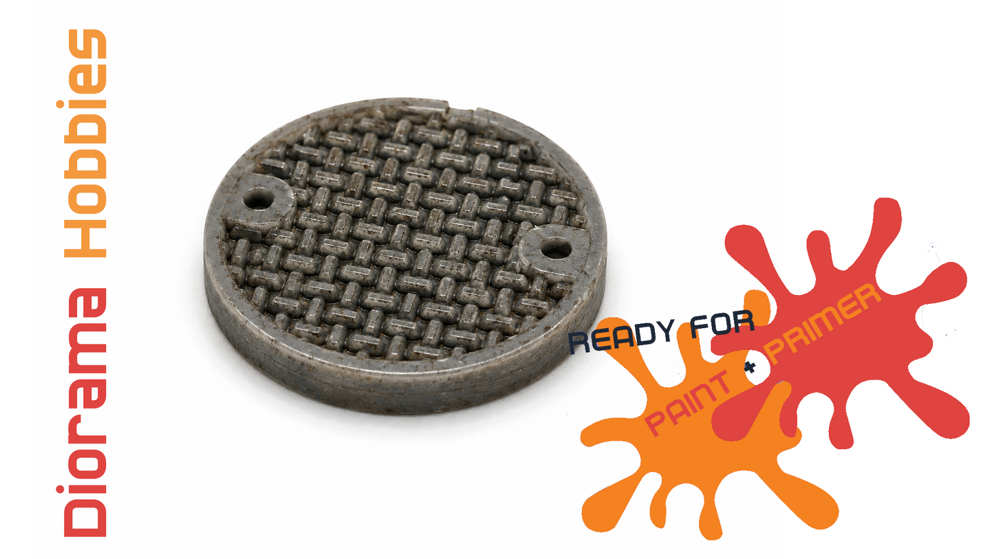 Manhole Covers HO, N, S and O Scales