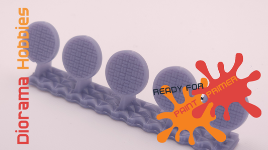 Manhole Covers (15 pack) HO, S and O Scales