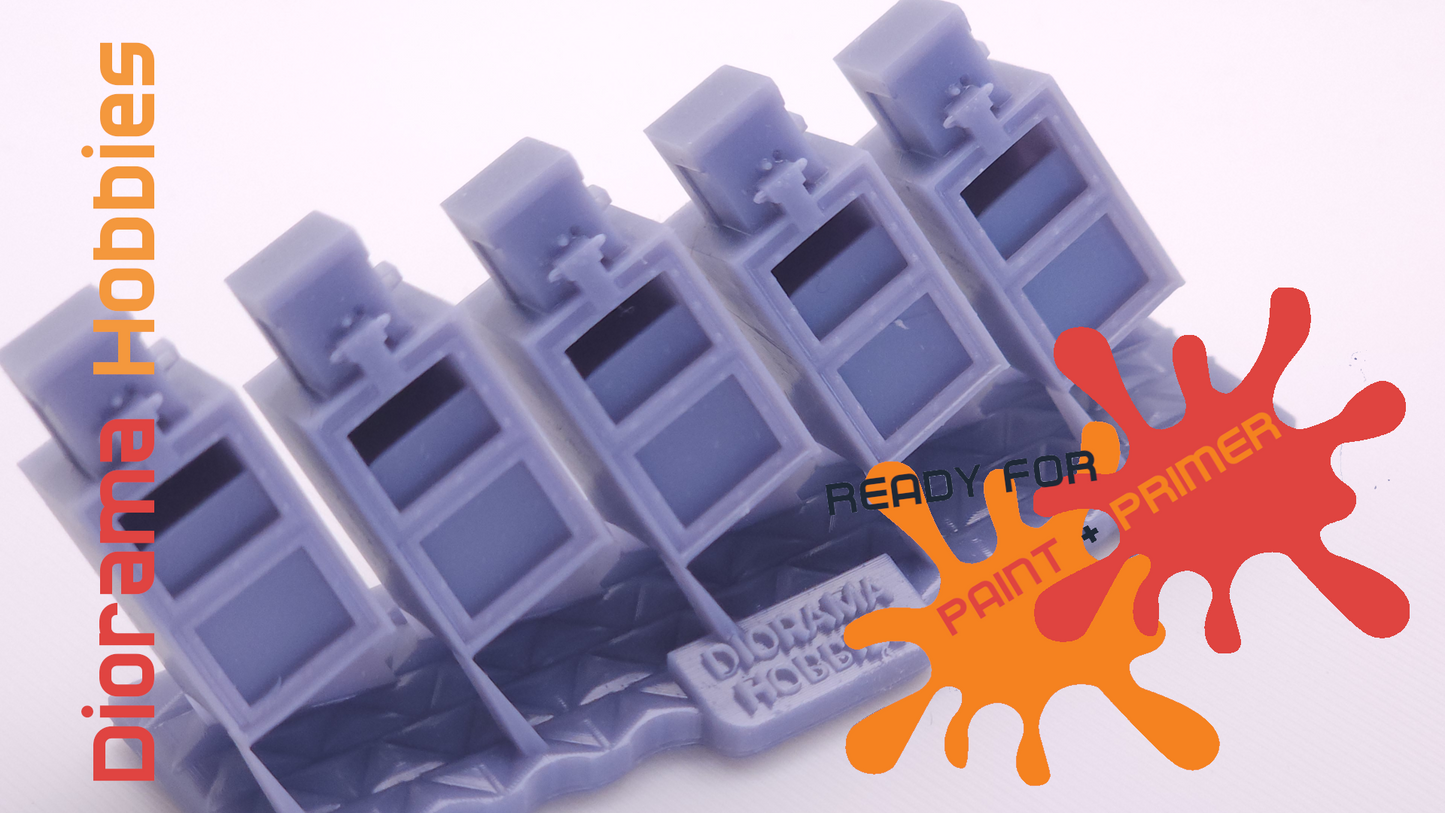 Newspaper Vending Machine - HO, S and O Scale