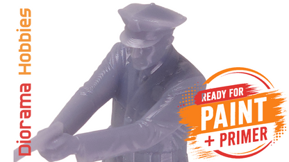 Police Officer Standoff [1910s - 1940s] - N, HO, S and O Scales