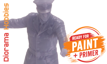 Traffic Officer Directing Traffic (1910s–1940s) - N, HO, S and O Scales