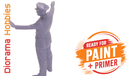 Traffic Officer Directing Traffic (1910s–1940s) - N, HO, S and O Scales