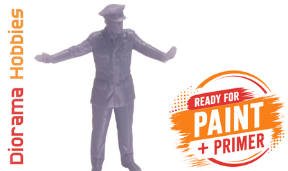 Traffic Officer Directing Traffic (1910s–1940s) - N, HO, S and O Scales