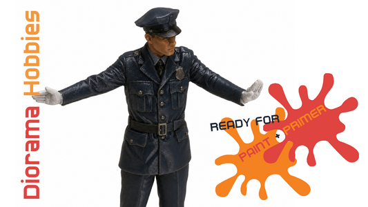 Traffic Officer Directing Traffic (1910s–1940s) - HO, S and O Scales
