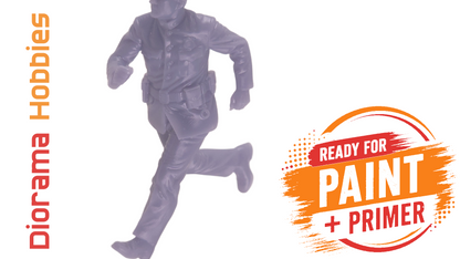 Running Police Officer (1910s–1940s) - HO, S and O Scales