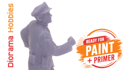 Running Police Officer (1910s–1940s) - HO, S and O Scales