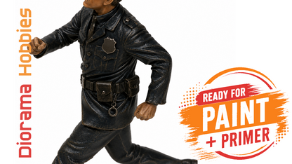 Running Police Officer (1910s–1940s) - HO, S and O Scales