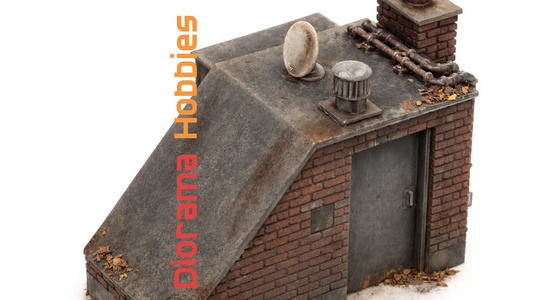 Rooftop Access Structure with Utilities - HO, S and O Scales