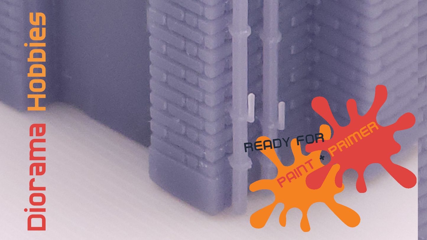 Rooftop Access Structure with Utilities - HO, S and O Scales