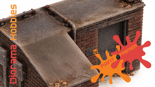 Corner Rooftop Access Structure - HO, N, S and O Scales