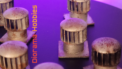 Turbine Exhaust Roof Vent HO, N, S & O Scale
