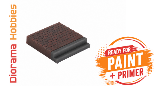 Sidewalk and Curb [Brick] - 5ft Sections