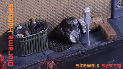 Sidewalk and Curb [Concrete] - 5ft Sections