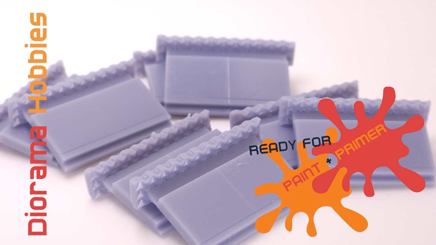 Sidewalk and Curb [Concrete] - 10ft Sections