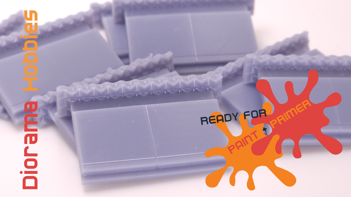 Sidewalk and Curb [Concrete] - 10ft Sections