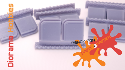 Sidewalk and Curb [Concrete] - Corner