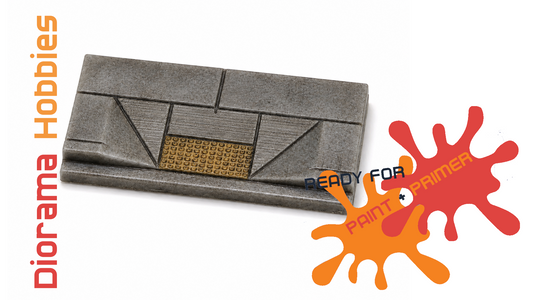 Sidewalk and Curb [Concrete] - Tactile Crosswalk