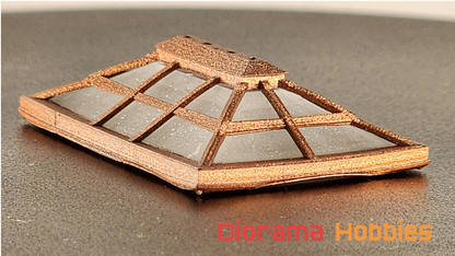 Skylights for Buildings (4 pack) HO Scale 1:87